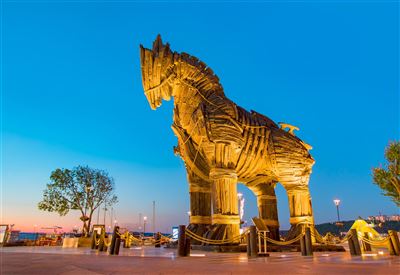 Nachbildung Trojanisches Pferd